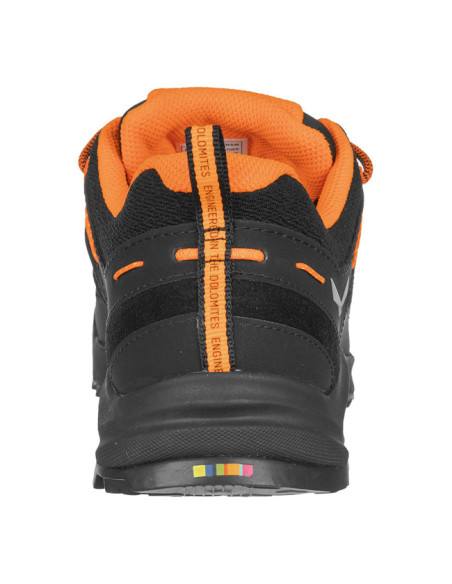 Superge Salewa WILDFIRE LEATHER Black/Fluo Orange