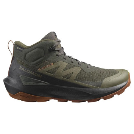 Wandelschoenen Salomon Elixir Activ Mid GTX Peat/Black/C