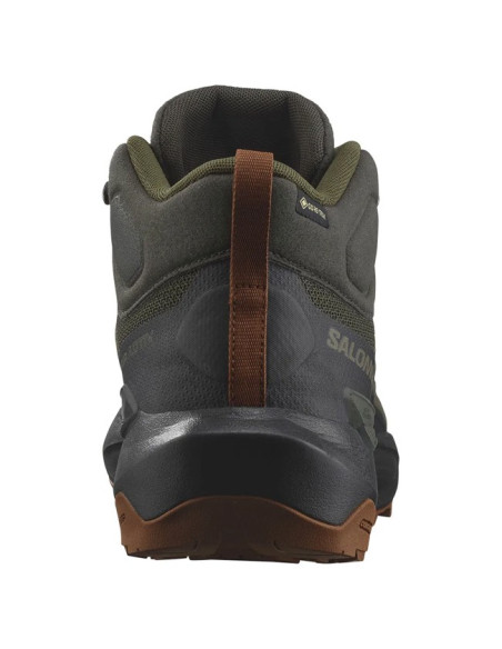 Wandelschoenen Salomon Elixir Activ Mid GTX Peat/Black/C