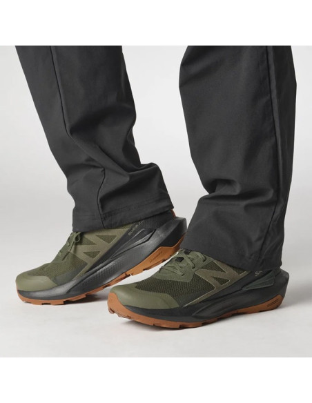 Vaelluskengät Salomon Elixir Activ Mid GTX Peat/Black/C