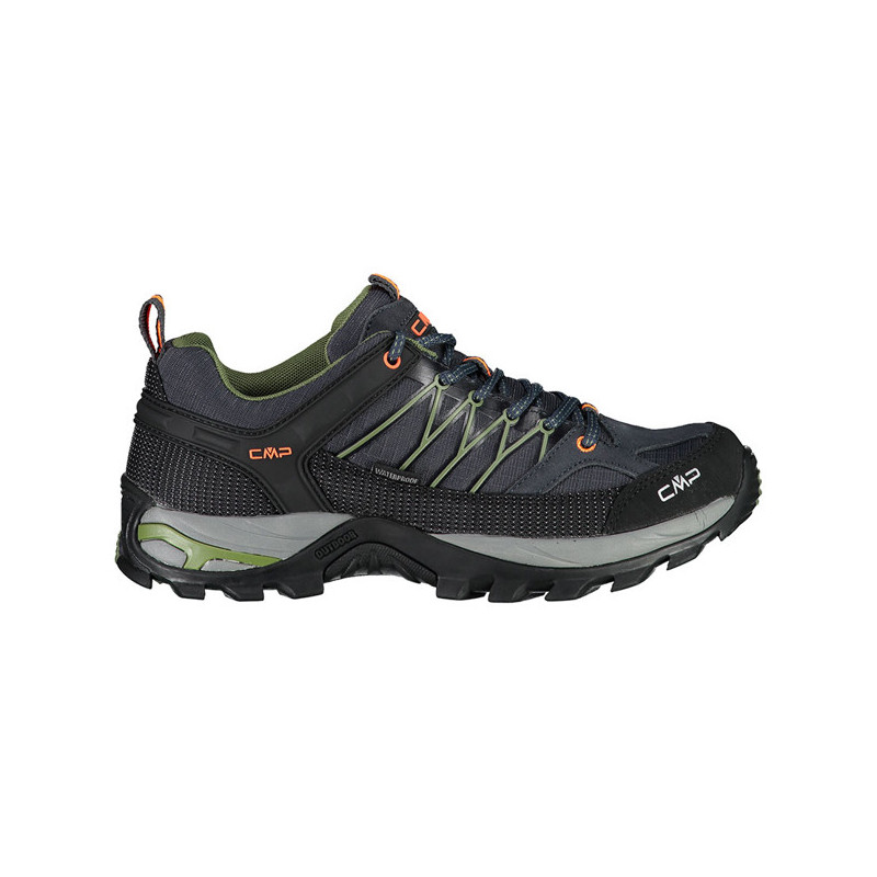 Wandelschoenen Cmp RIGEL LOW TREK WP ANTRACITE-TORBA