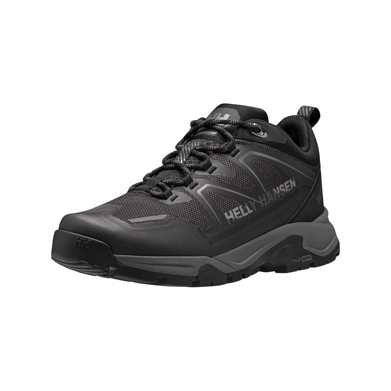 Vandresko Helly Hansen CASCADE LOW HT Black/Charcoal