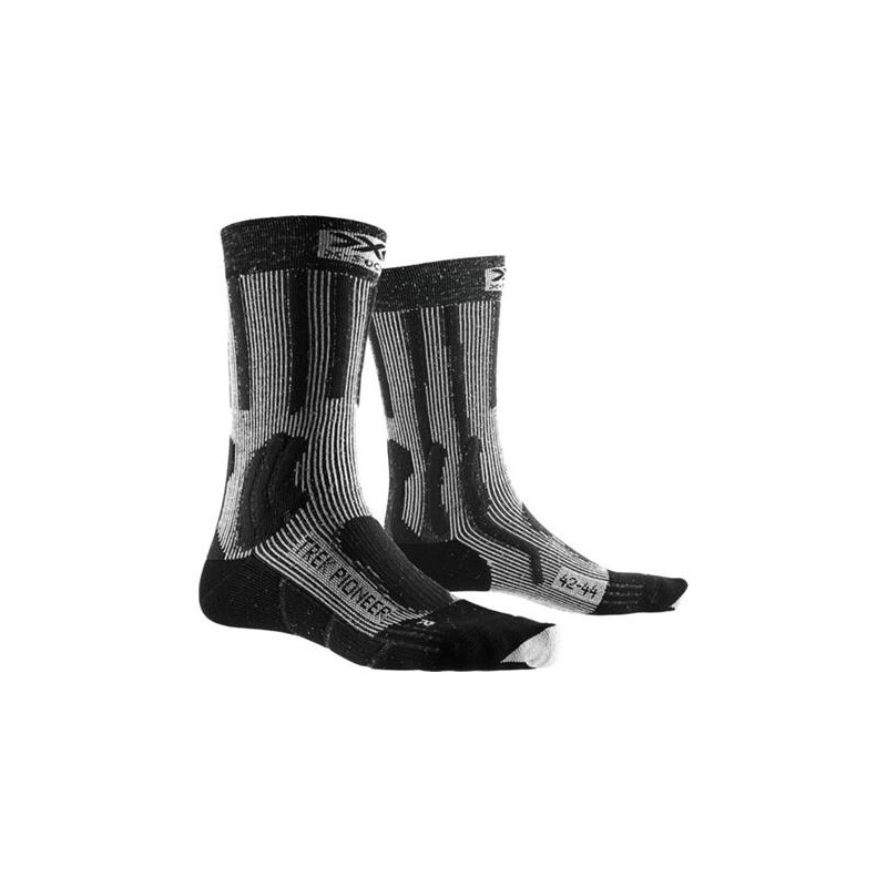 Xsocks Trek Pioneer Opal Black/flocculus White