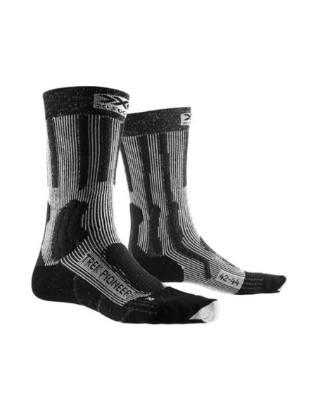 Kojinės Xsocks Trek Pioneer Opal Black/flocculus White