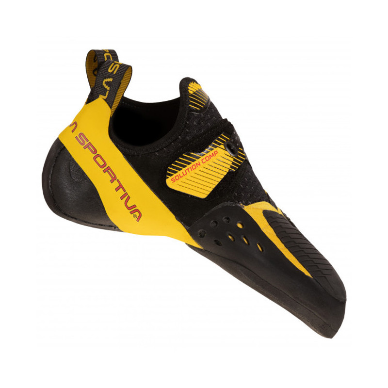 Mászócipő La Sportiva SOLUTION COMP Black/Yellow '25