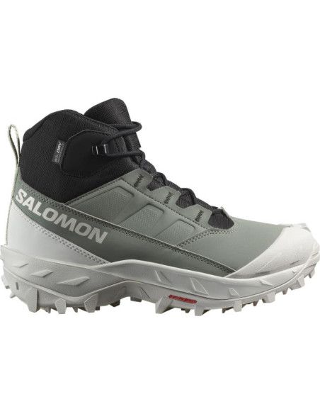 Salomon SHOES CROSSTRAK WP W Agv Gr/Black/Canar