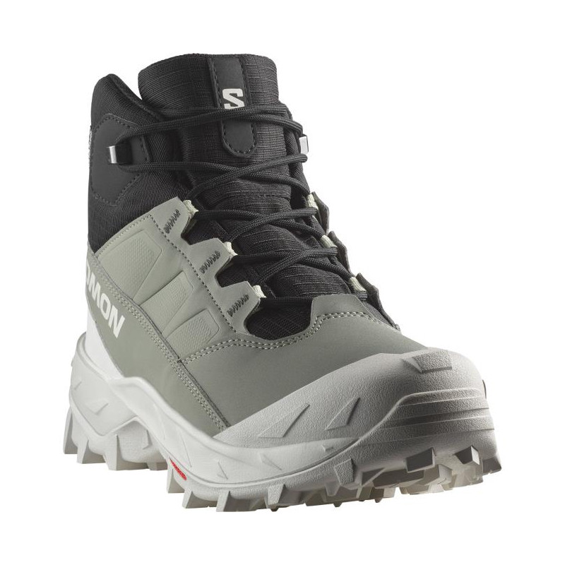 Salomon SHOES CROSSTRAK WP W Agv Gr/Black/Canar