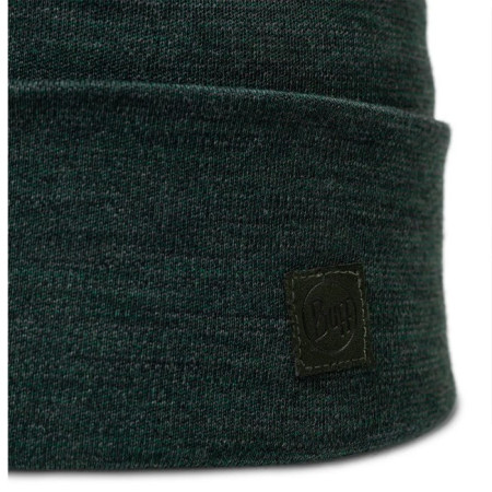 Bonnet Buff MERINO HEAVYWEIGHT Solid Forest 2
