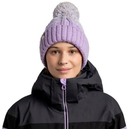 Buff KNITTED & FLEECE BAND HAT Akna Grape Ice 2