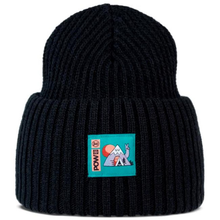 Buff KNITTED HAT Pow Rutger Black
