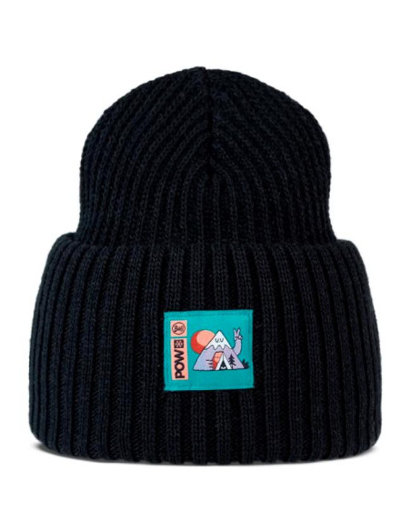 Buff KNITTED HAT Pow Rutger Black