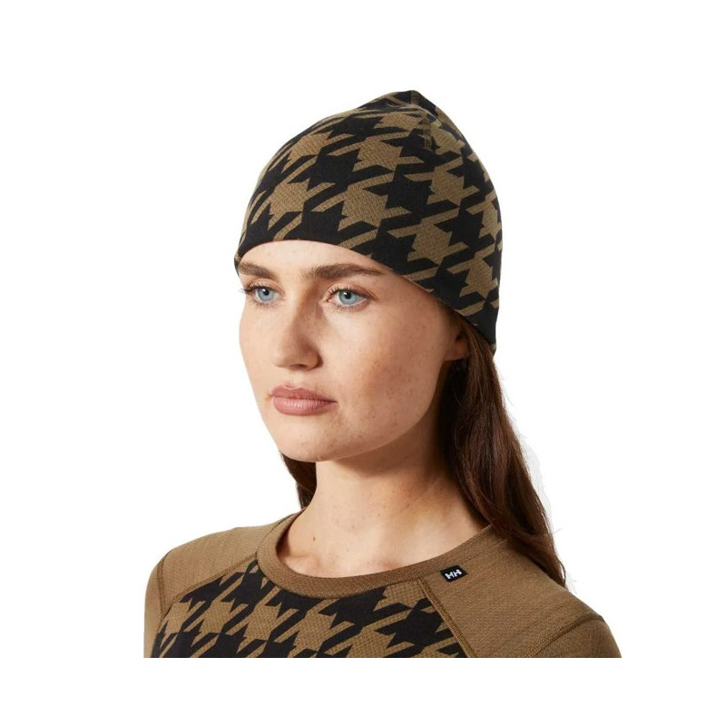 Berretto Helly Hansen LIFA MERINO Sepia Houndstooth