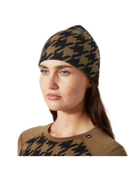 Berretto Helly Hansen LIFA MERINO Sepia Houndstooth