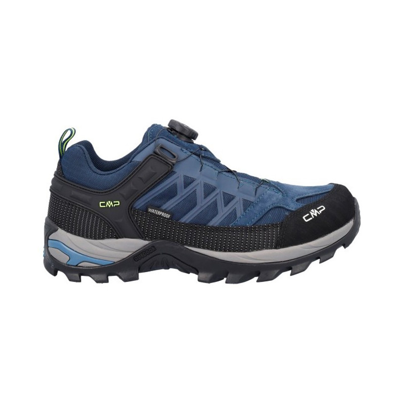 Scarpe Cmp RIGEL LOW FITGO WP BLUE INK-YELL FLUO