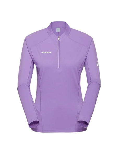 Póló Mammut LS AENERGY FL HZ W Lavandin