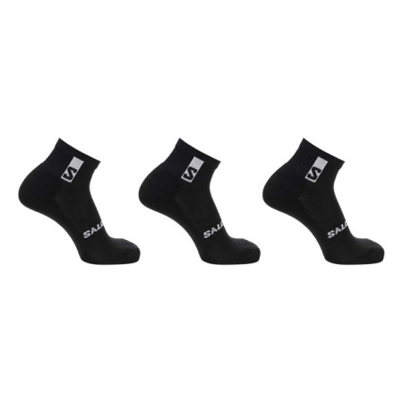Sukat Salomon Socks EVERYDAY ANKLE 3X BLACK/BLACK/BLACK