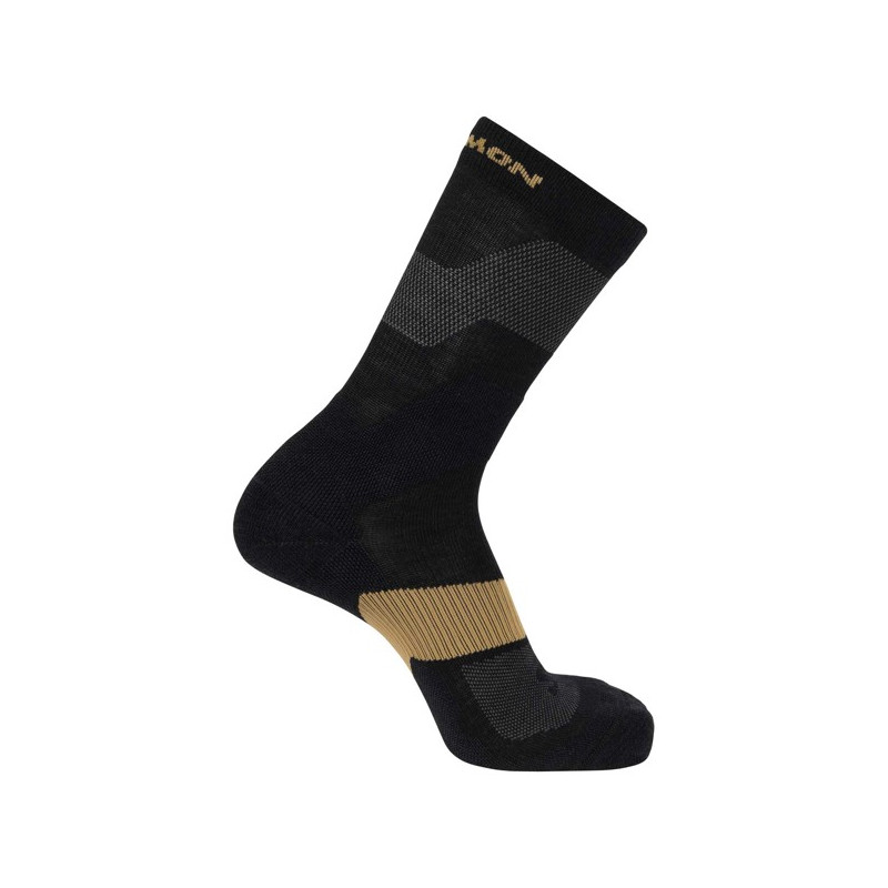 Socks Salomon X ULTRA CREW BLACK/Kelp