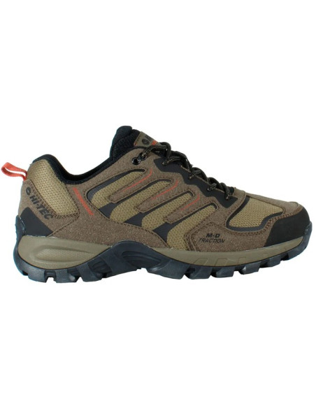 Turistická obuv Hi-tec CERVUS LOW WATERPROOF Chocolate