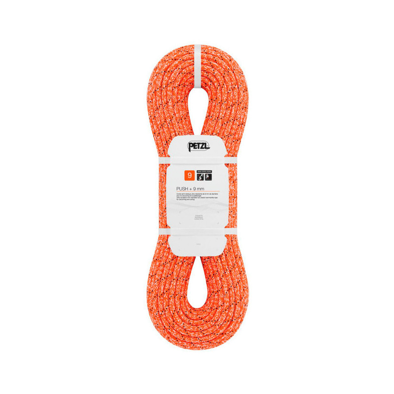Cuerda Petzl PUSH + 9MM Orange 70M