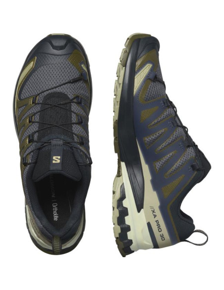 Turistická obuv Salomon XA PRO 3D V9 Indink/Olvnig/Aloewa