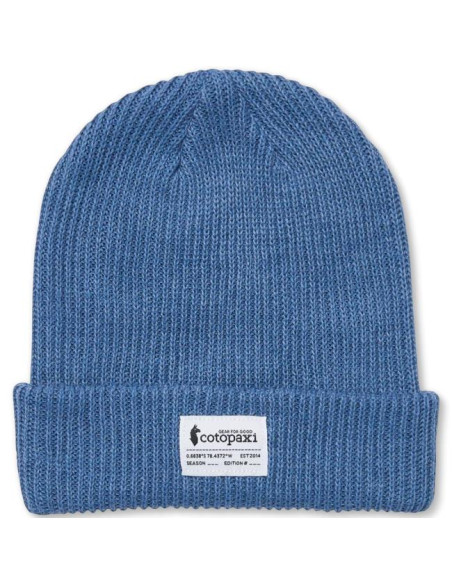 Cotopaxi GORRO WHARF BEANIE COTOPAXI PATCH Fjord