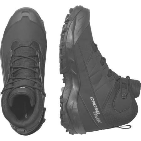 Salomon SHOES CROSSTRAK WP Black/Black/Asphalt 2