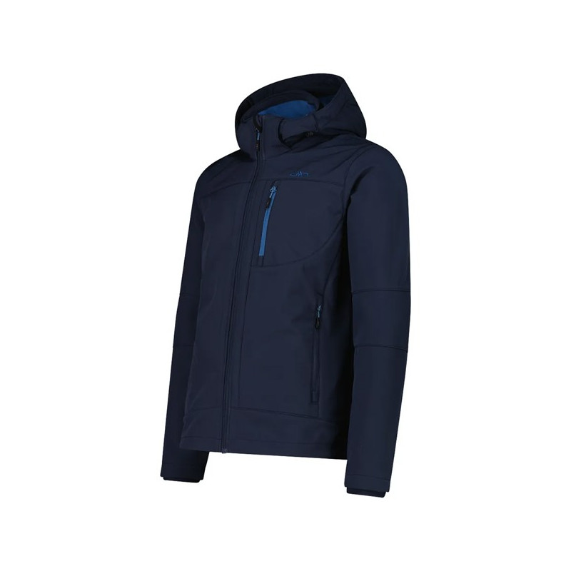 Jacket Cmp MAN ZIP HOOD BBlueblu