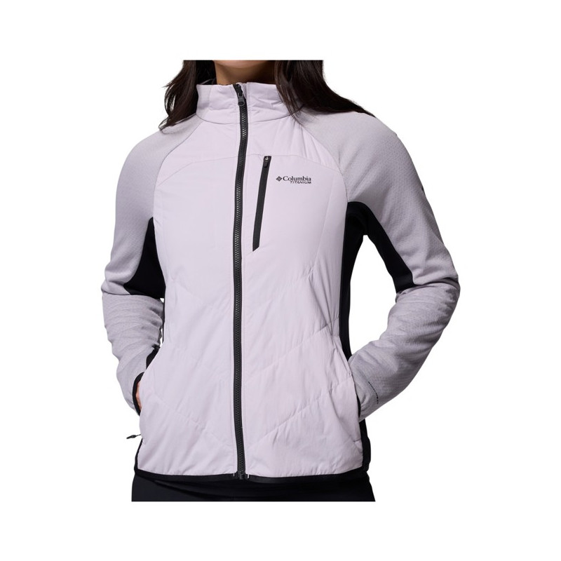 Podszewka polarowa Columbia ARCTIC CREST HYBRID FZ Lavender Pearl, B