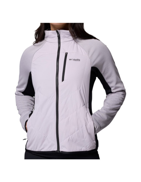 Podszewka polarowa Columbia ARCTIC CREST HYBRID FZ Lavender Pearl, B