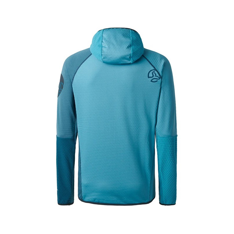 Jacka Ternua RAGGER HOOD M Blue Mint