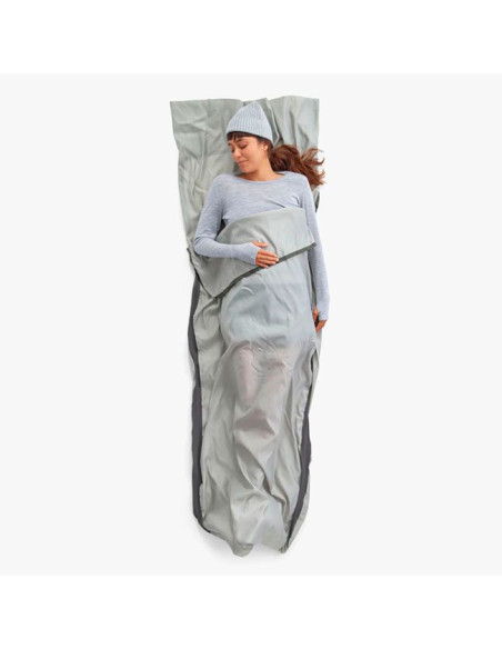 Sea To Summit Sábana Seda Rectangular Funda Almohada