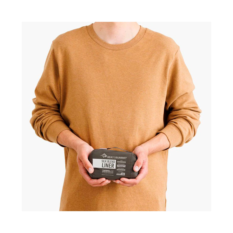 Sea To Summit Sábana Seda Rectangular Funda Almohada