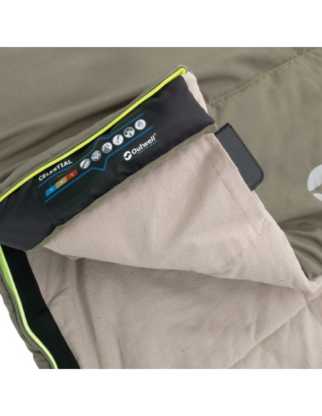 Sleeping Bag Outwell CELESTIAL crem.Izq.