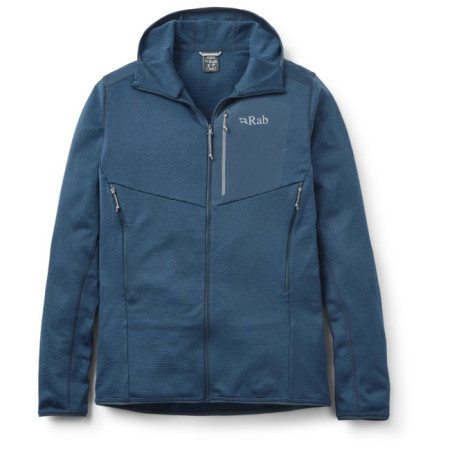 Fleece Rab ASCENDOR HOODY Tempest Blue