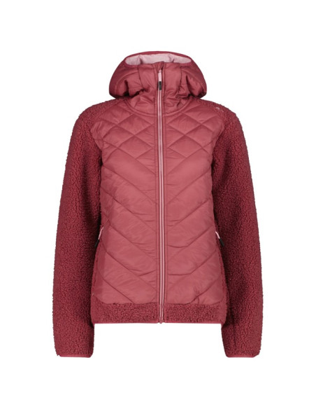 Takki Cmp WOMAN HYBRID FIX HOOD Peony