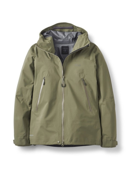 Kabát Rab KANGRI GTX WMNS Light Khaki