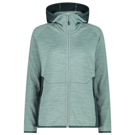 Polarfleece Cmp WOMAN FIX HOOD Jade Mel