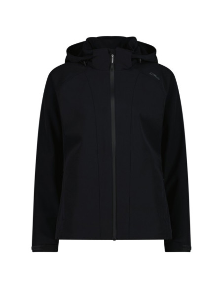 Jacka Cmp WOMAN ZIP HOOD Antracite