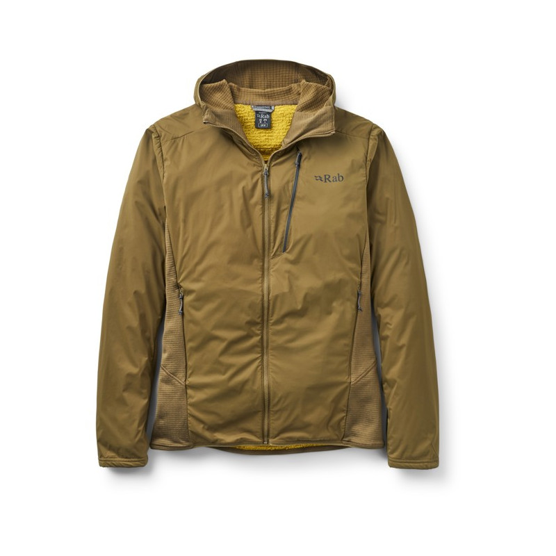 Polarfleece Rab ASCENDOR SUMMIT HOODY Oak