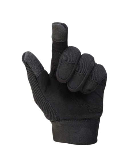 Gloves Kong PIEL-aereo-negro-L