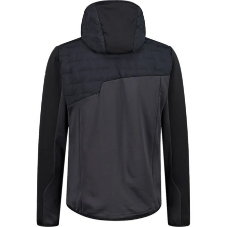Bunda Cmp HYBRID JACKET FIX HOOD ANTRACITE 2