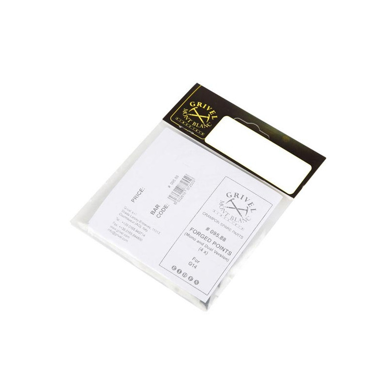 Grivel Forged Points (x4) for G14