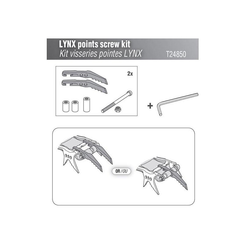 Petzl Kit Delanteros x 2 para Lynx