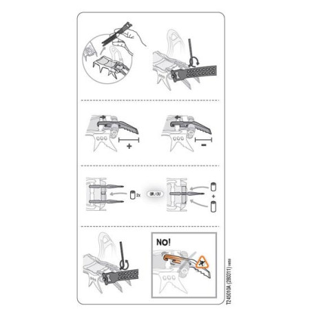 Petzl Kit vis devant Lynx 2