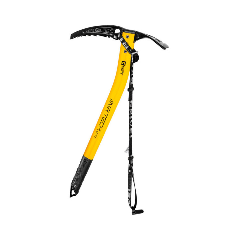 Grivel Air Tech Evo T Yellow Piolet C/Long Evo