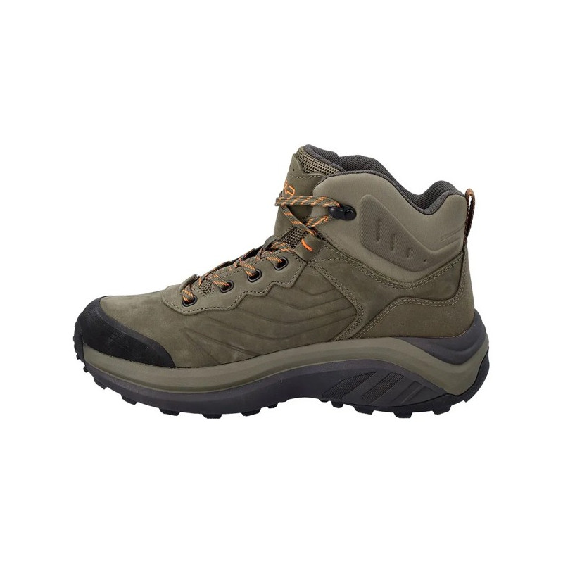 Topánky Cmp JUUKAT MID HIKING WP OLIVE-FLAME