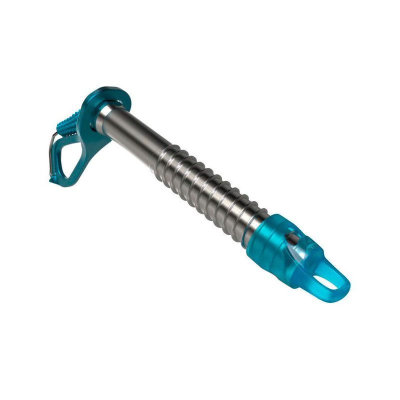 Blue Ice Aero Ice Screw Blue 16cm