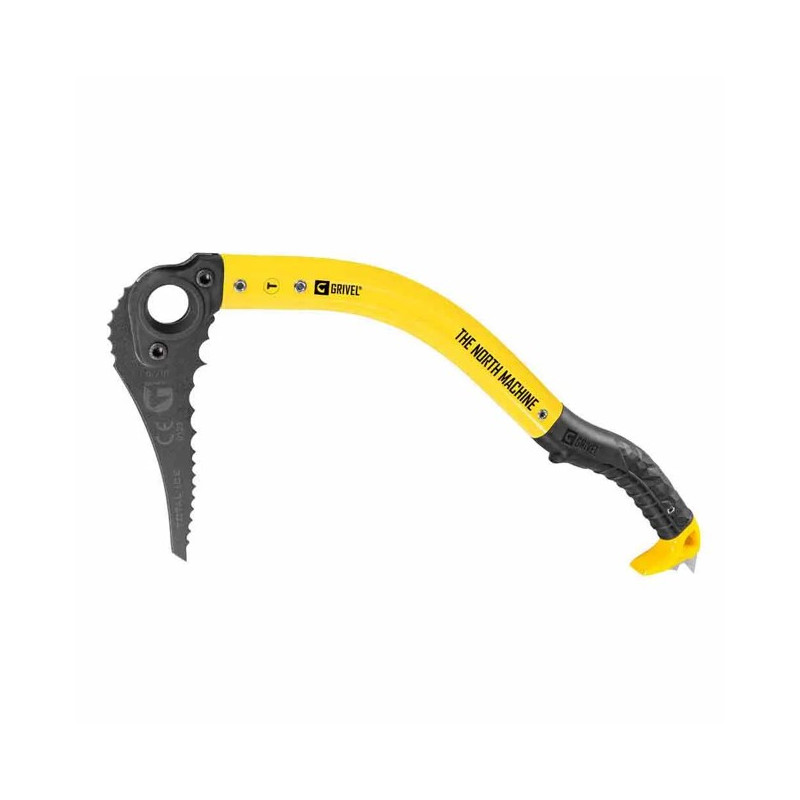 Piolet Grivel THE NORTH MACHINE Yellow Total Ice Vario