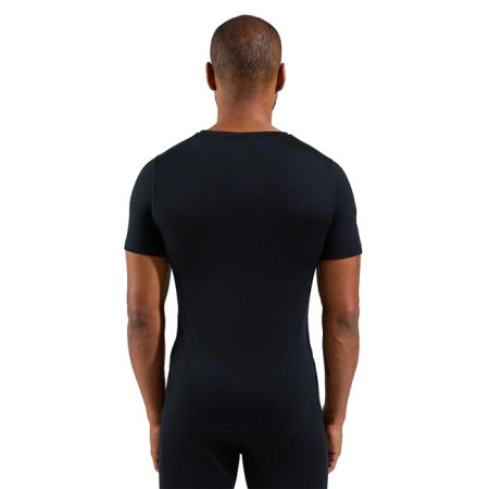 Majica s kratkimi rokavi Odlo TOP CREW SS MERINO 200 Black 2