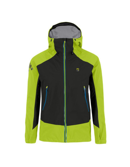 Jakke Karpos STORM EVO Black/Acid Lime